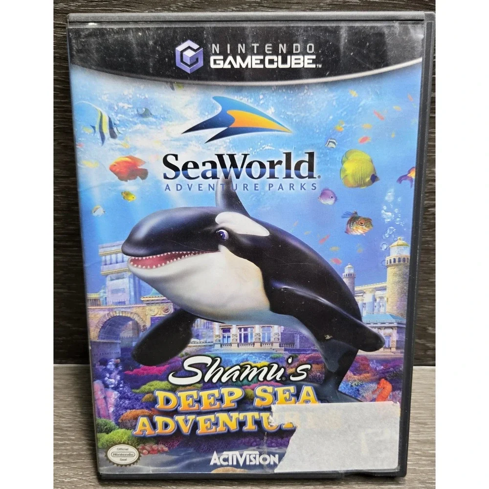SeaWorld Adventure Parks: Shamu's Deep Sea Adventures Nintendo GameCube Game